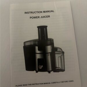 New Power Juicer- never taken out of the box